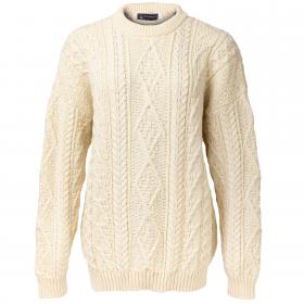 cream cable knit jumper